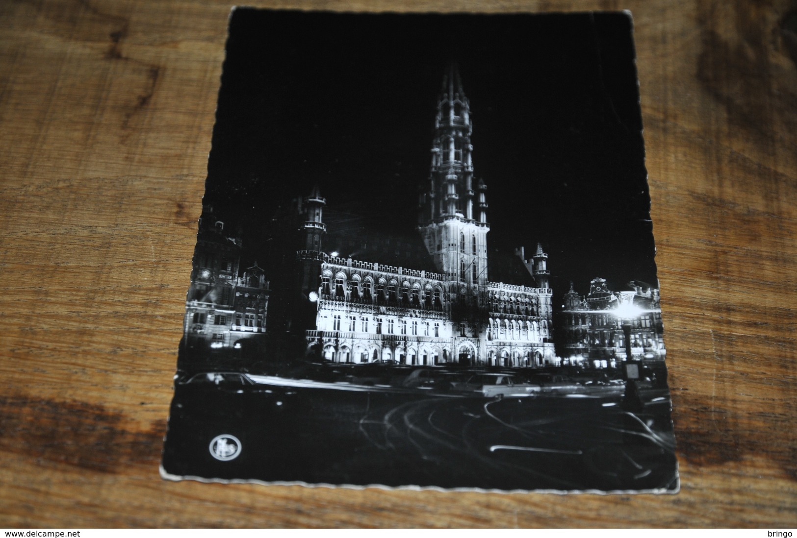 96- Bruxelles, Illumination Hotel De Ville - 1965 - Cafés, Hôtels, Restaurants