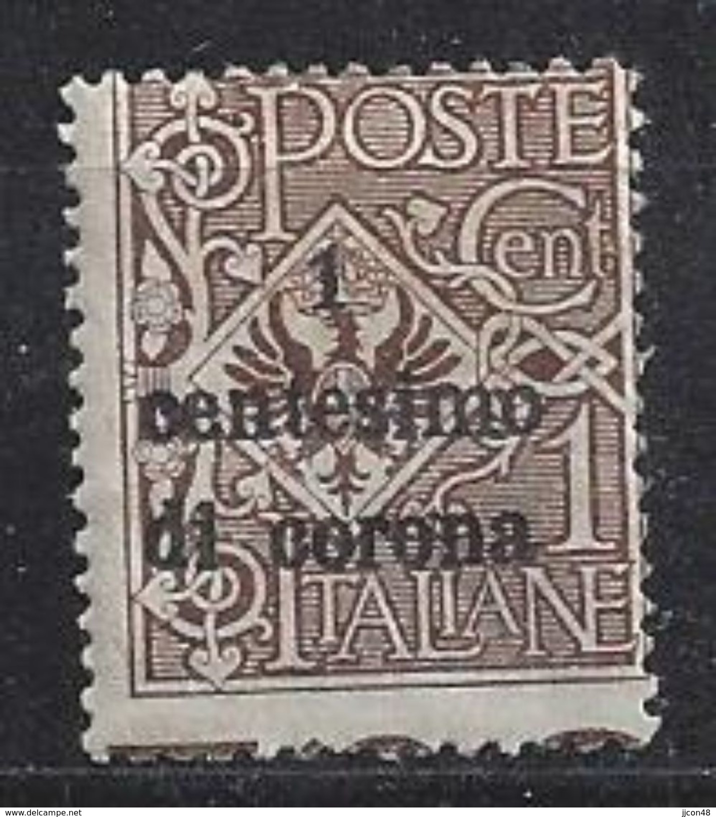Italy (Trentino+Dalmatta) 1919 1c (*) M.1 - Dalmatie