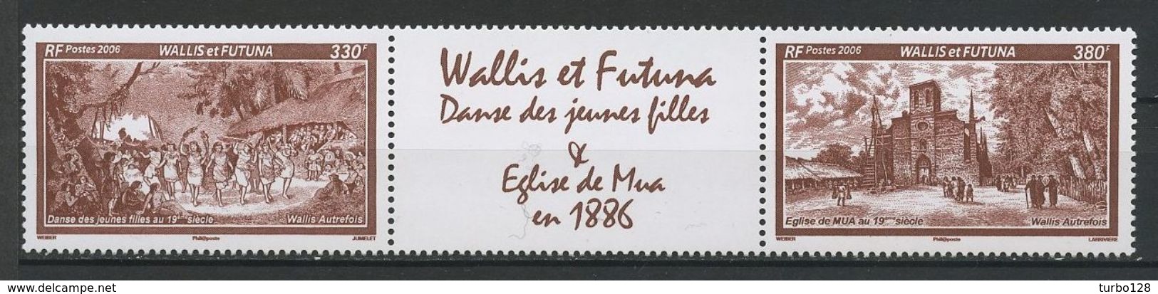 WALLIS FUTUNA  2006  N° 660/661 ** Neufs  MNH Superbe Danses  Eglise  Dances  Church - Neufs