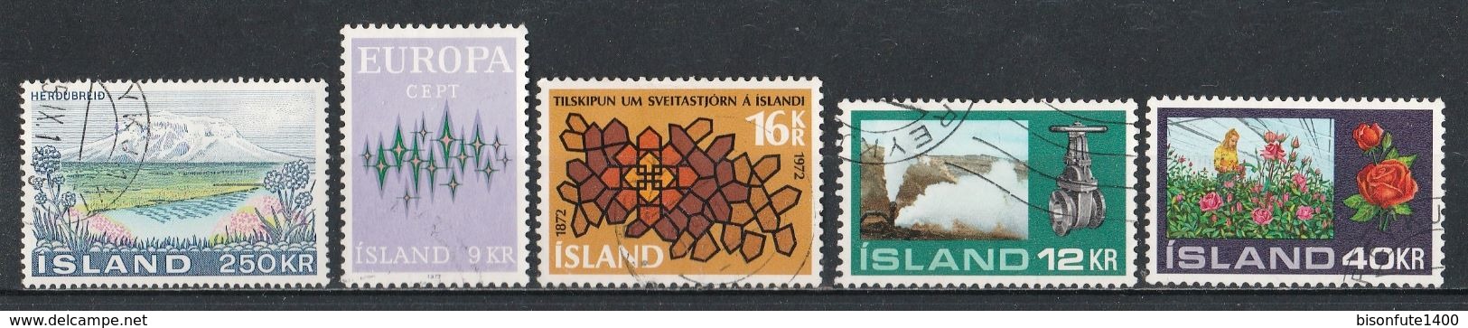 Petite collection de timbres ISLANDE oblitérés proposé au 1/10ème de la Cote Yvert & Tellier 2015 (voir les 29 photos)