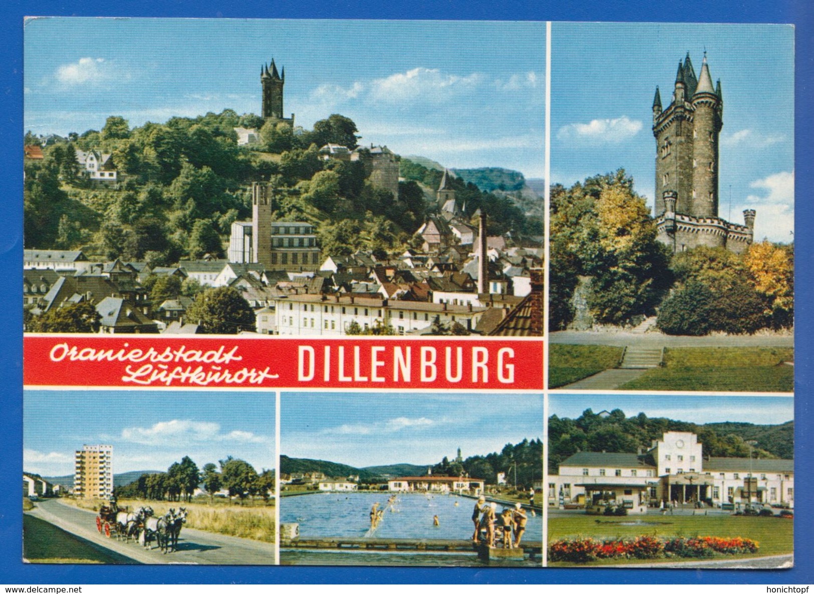 Deutschland; Dillenburg; Multibildkarte - Dillenburg