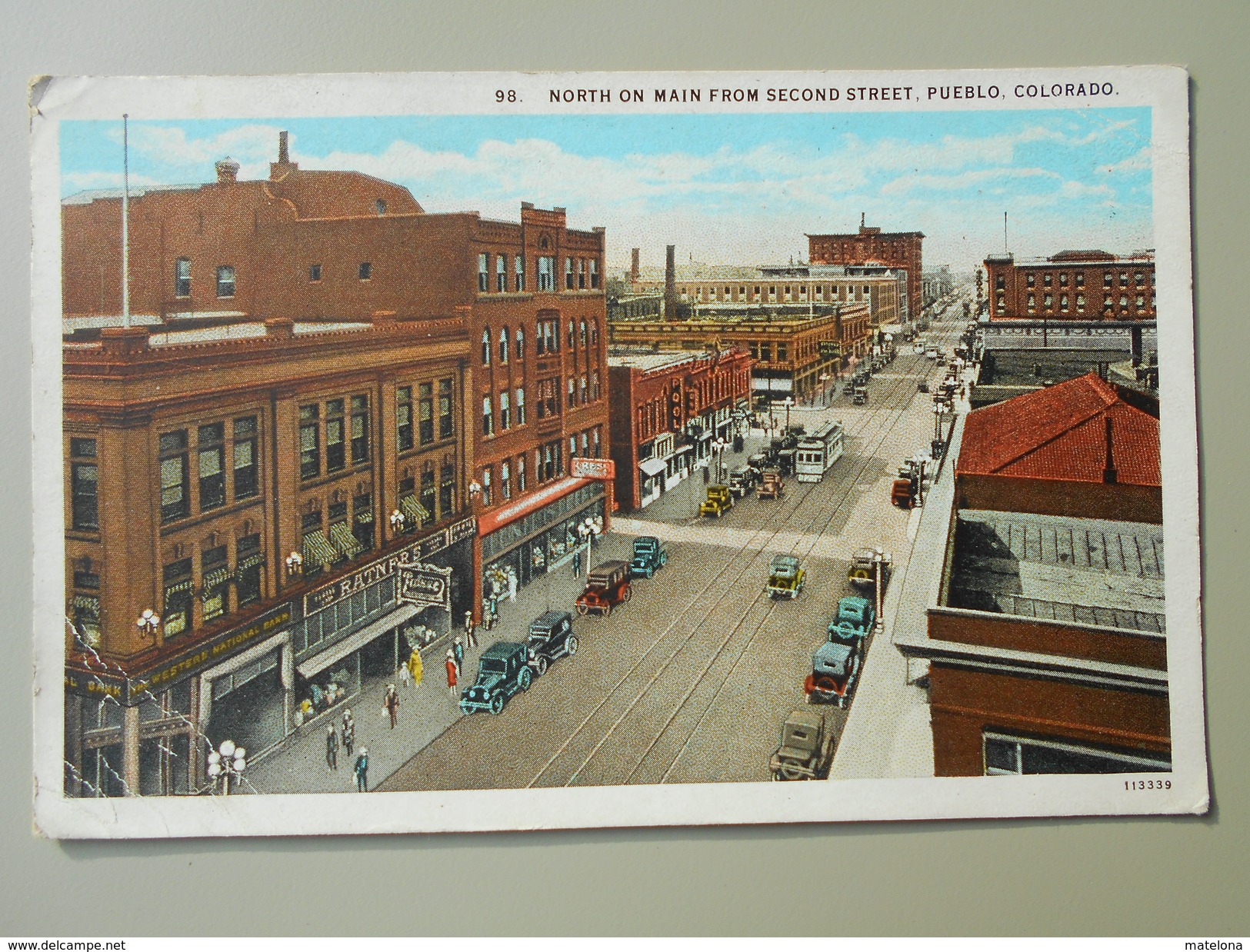 ETATS-UNIS CO COLORADO PUEBLO NORTH ON MAIN FROM SECOND STREET - Pueblo