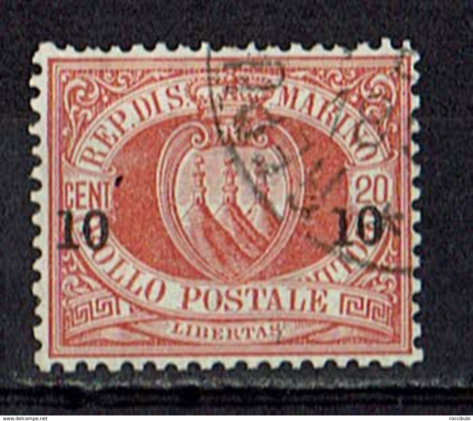 San Marino 1892 // Michel 11 O (9968) - Used Stamps