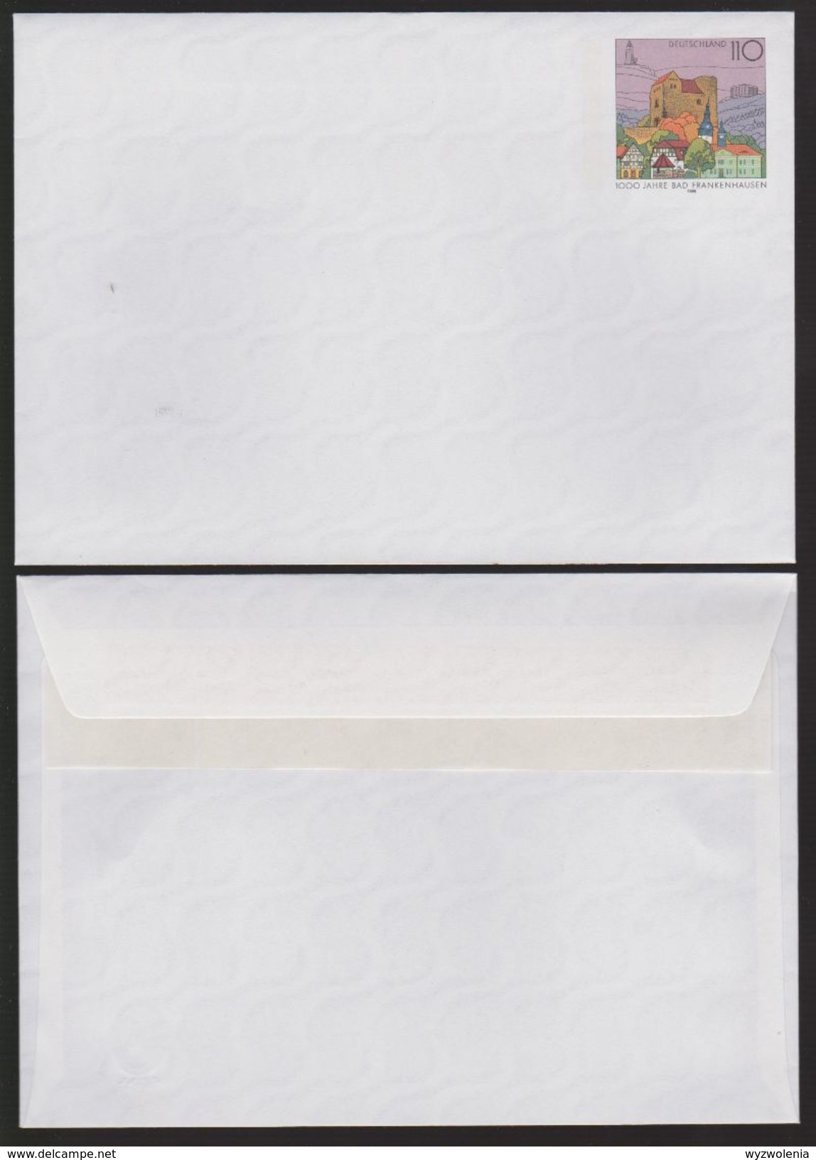 P 165) Deutschland Ganzsache Plusbrief 1978 WSt Frankenhausen Mi#  USo 5 Y * - Enveloppes - Neuves