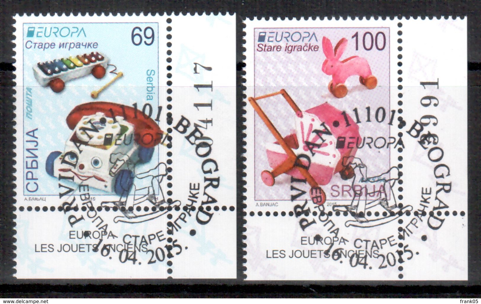 Serbien / Serbia / Serbie 2015 Satz/set EUROPA Gestempelt/used - 2015