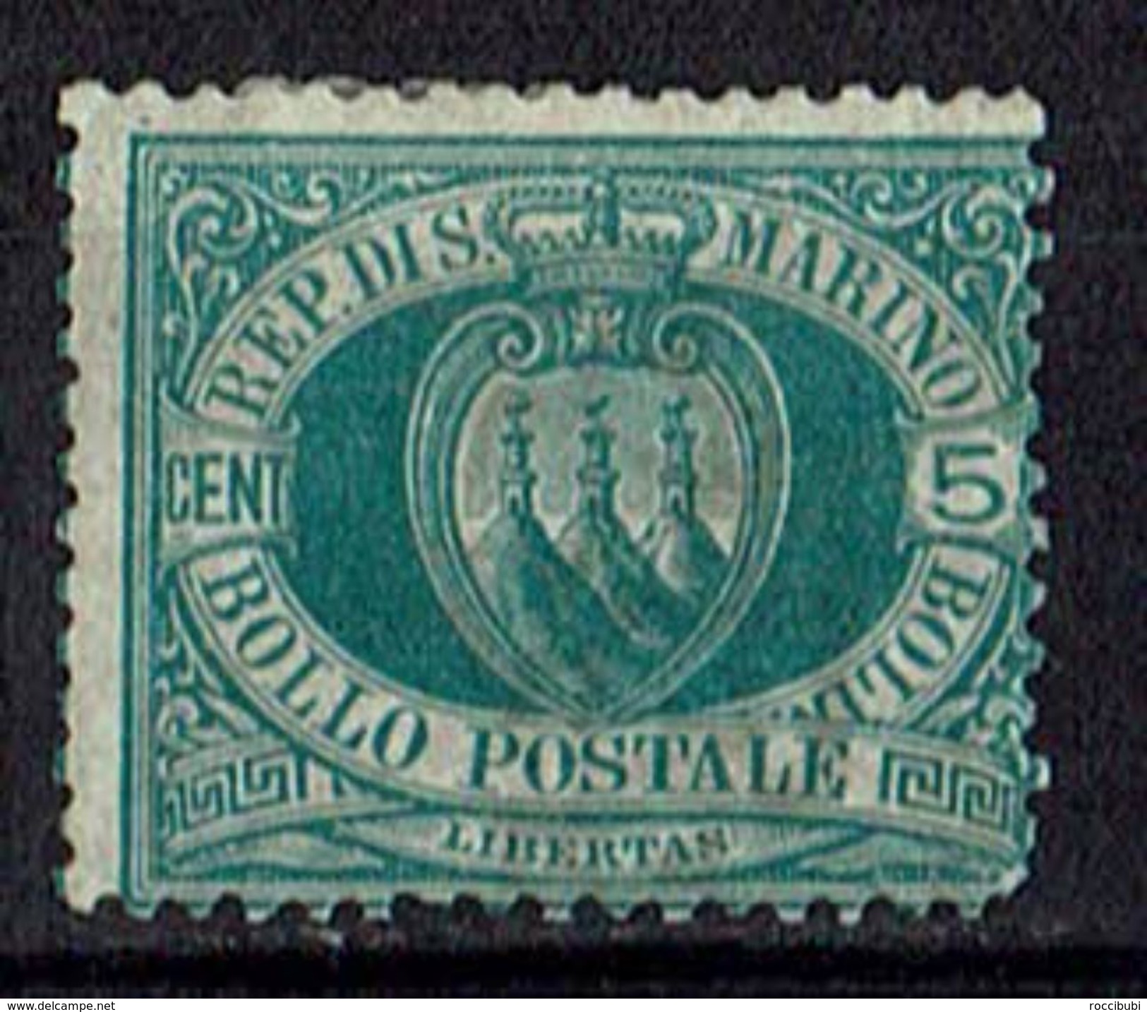 San Marino 1894/1899 // Michel 27 * (10.058) - Usados