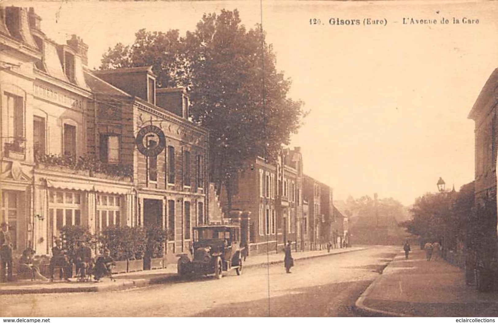 Gisors      27         Avenue De La Gare. Hôtel           (voir Scan) - Gisors