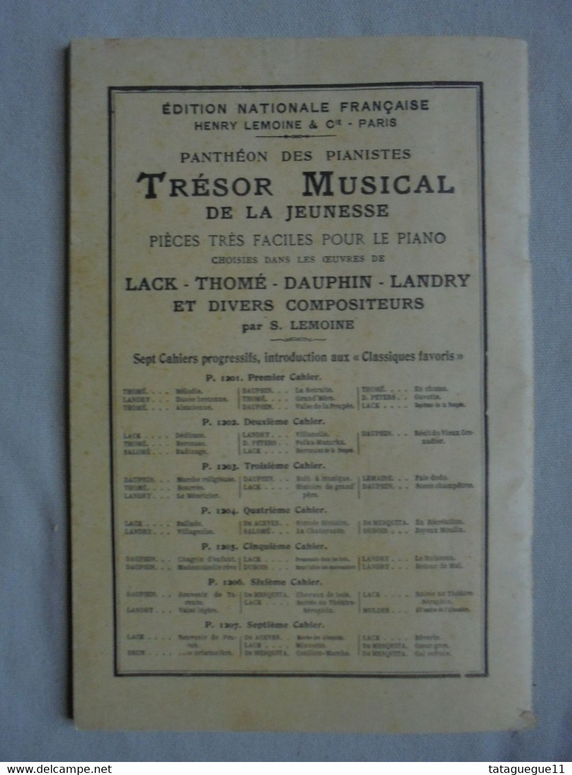 Ancien - Livret Solfège des Solfèges pour voix de Soprano Années 10