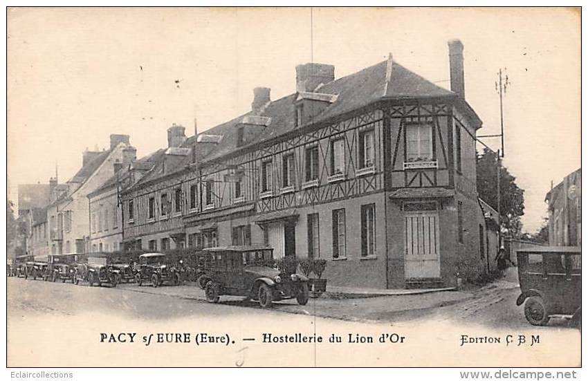 Pacy Sur Eure       27         Hôtel Du Lion D'Or       (voir Scan) - Pacy-sur-Eure