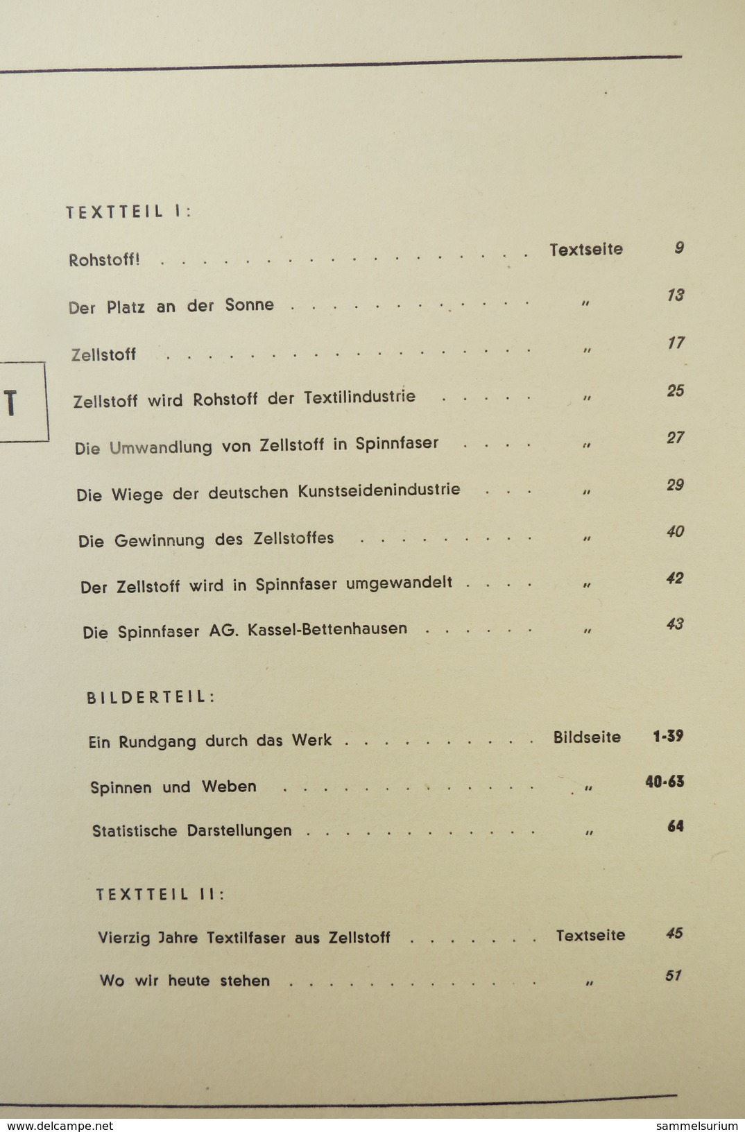 Paul G. Ehrhardt "Zellwolle" Vom Wunder Ihres Werdens, Von 1938 - Techniek