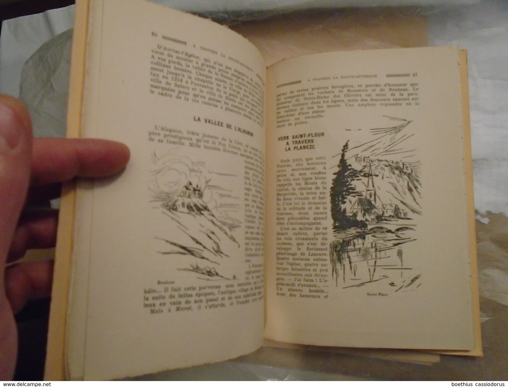 UN RAID A TRAVERS LA HAUTE-AUVERGNE 1934 ABEL BEAUFRERE Avec 13 Illustrations De Marcel Capitaine Et Pierre Croizet. - Auvergne