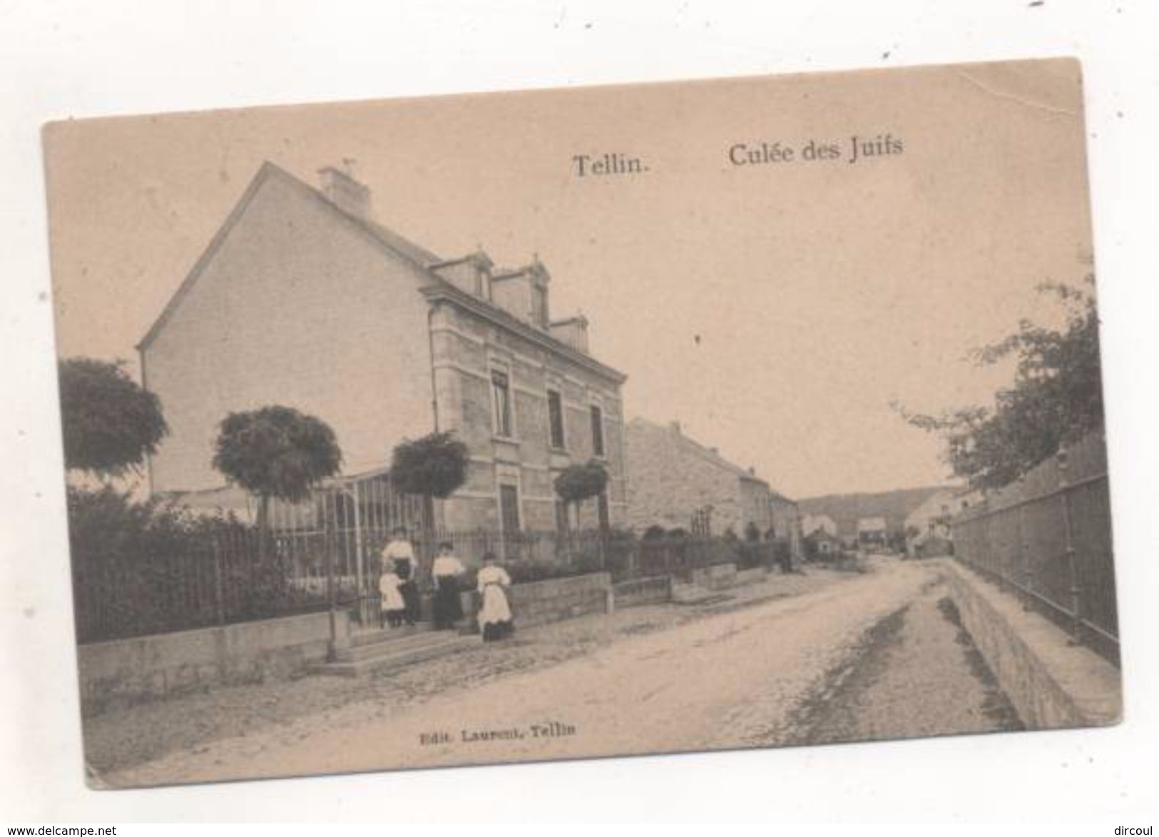 36864  -  Tellin Culée  Des  Juifs - Tellin
