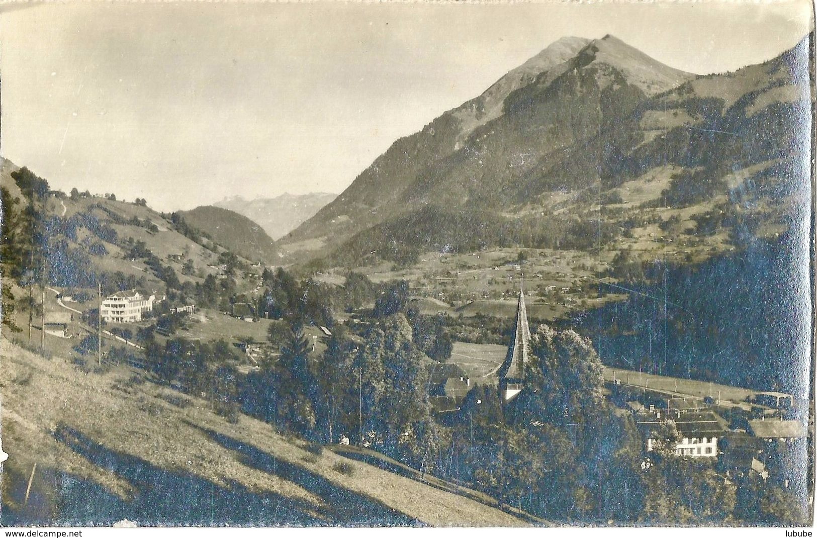 Erlenbach Im Simmental - Blick Talabwärts         Ca. 1950 - Erlenbach Im Simmental