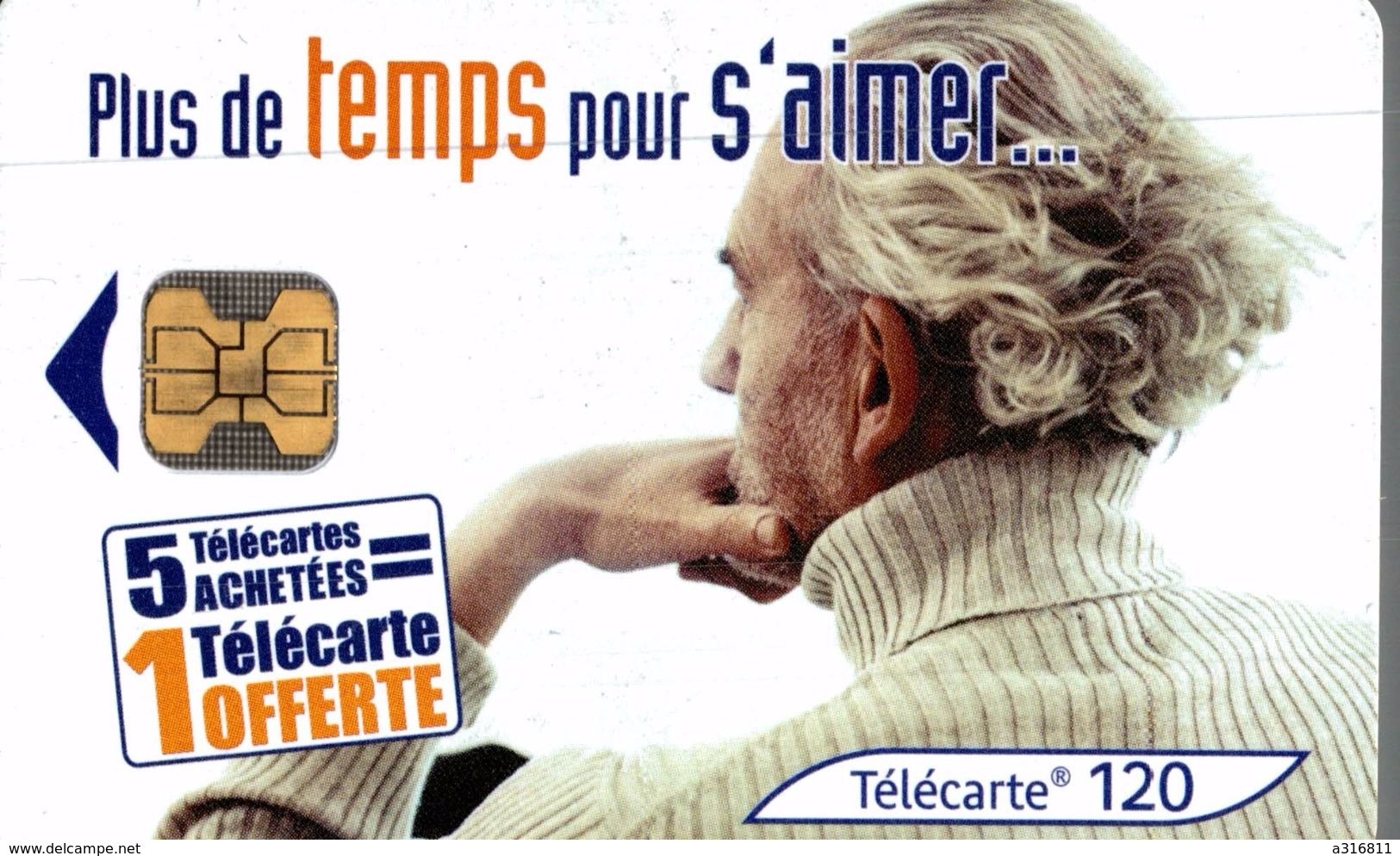 TELECARTE 120  17 % DE TEMPS EN PLUS - 120 Eenheden