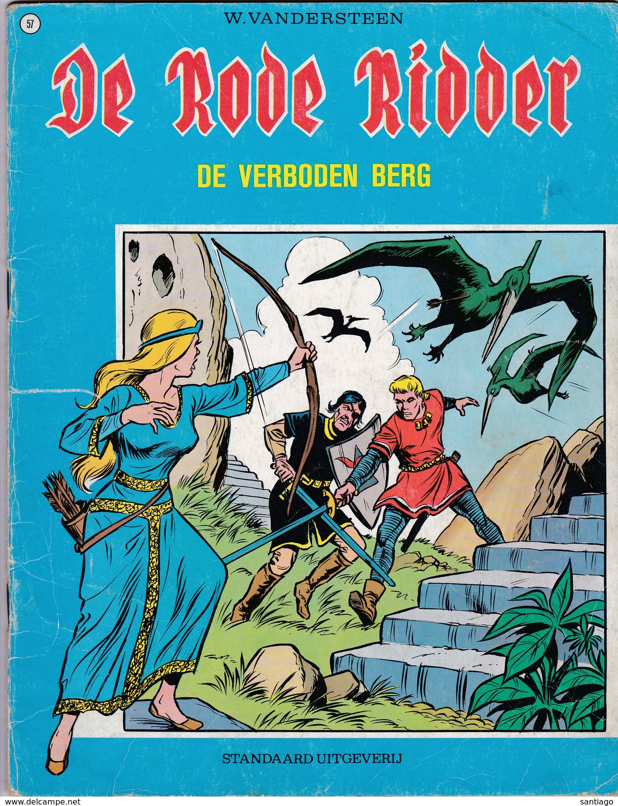 De Rode Ridder :  Nr 57 De Verboden Berg ( 1976 ) - Rode Ridder, De