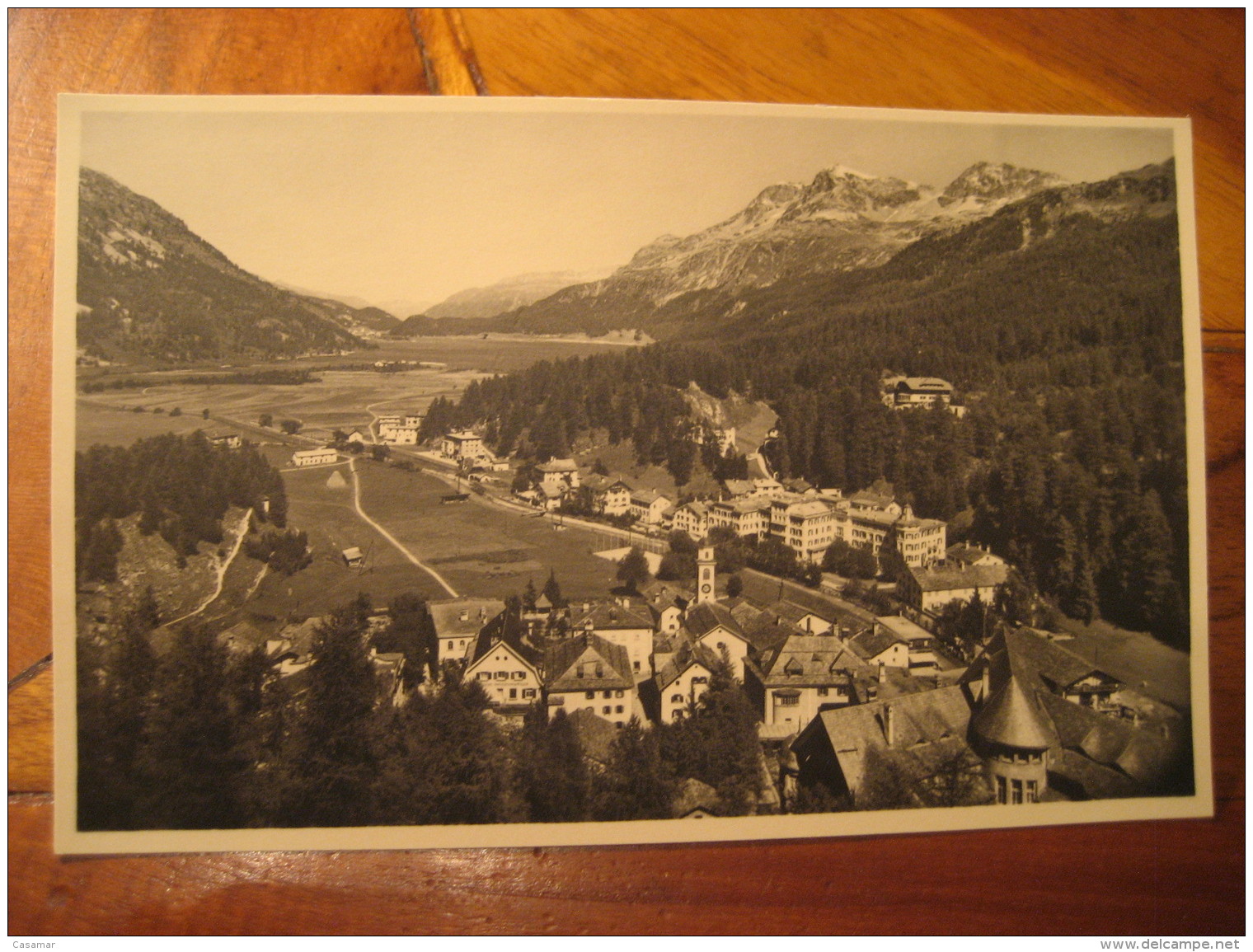 SILS Maria Engadin Post Card GRISONS Graubunden Switzerland - Sils Im Engadin/Segl