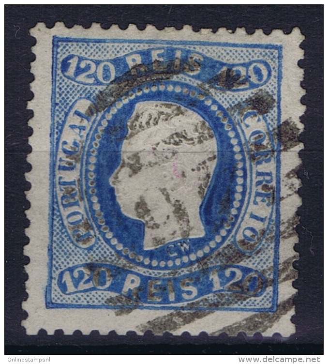 Portugal  Mi Nr 32 Obl./Gestempelt/used  1867 - Usado