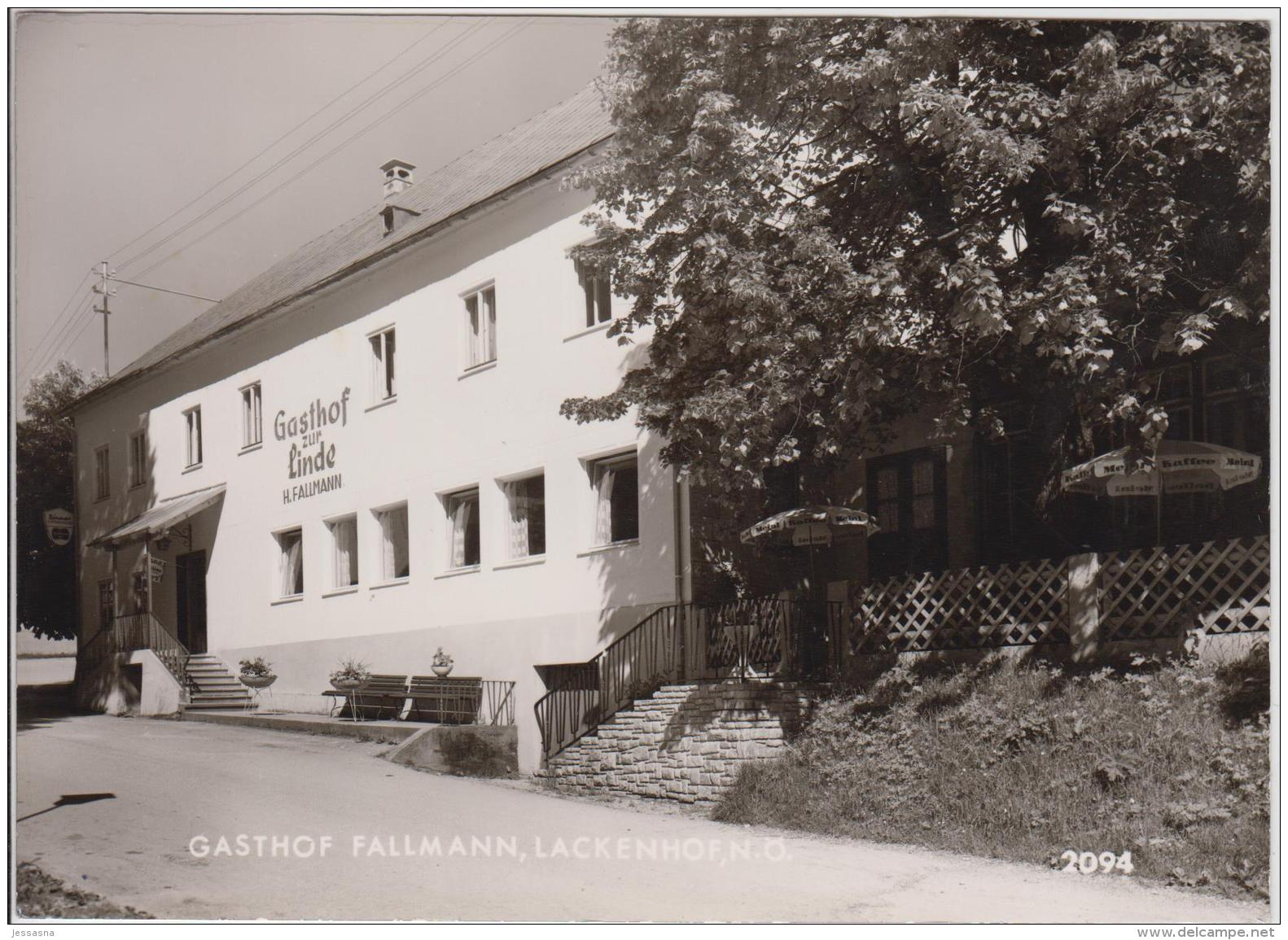 AK - LACKENHOF  - Gasthof  "Zur Linde" (H. Faulmann) - Gaming