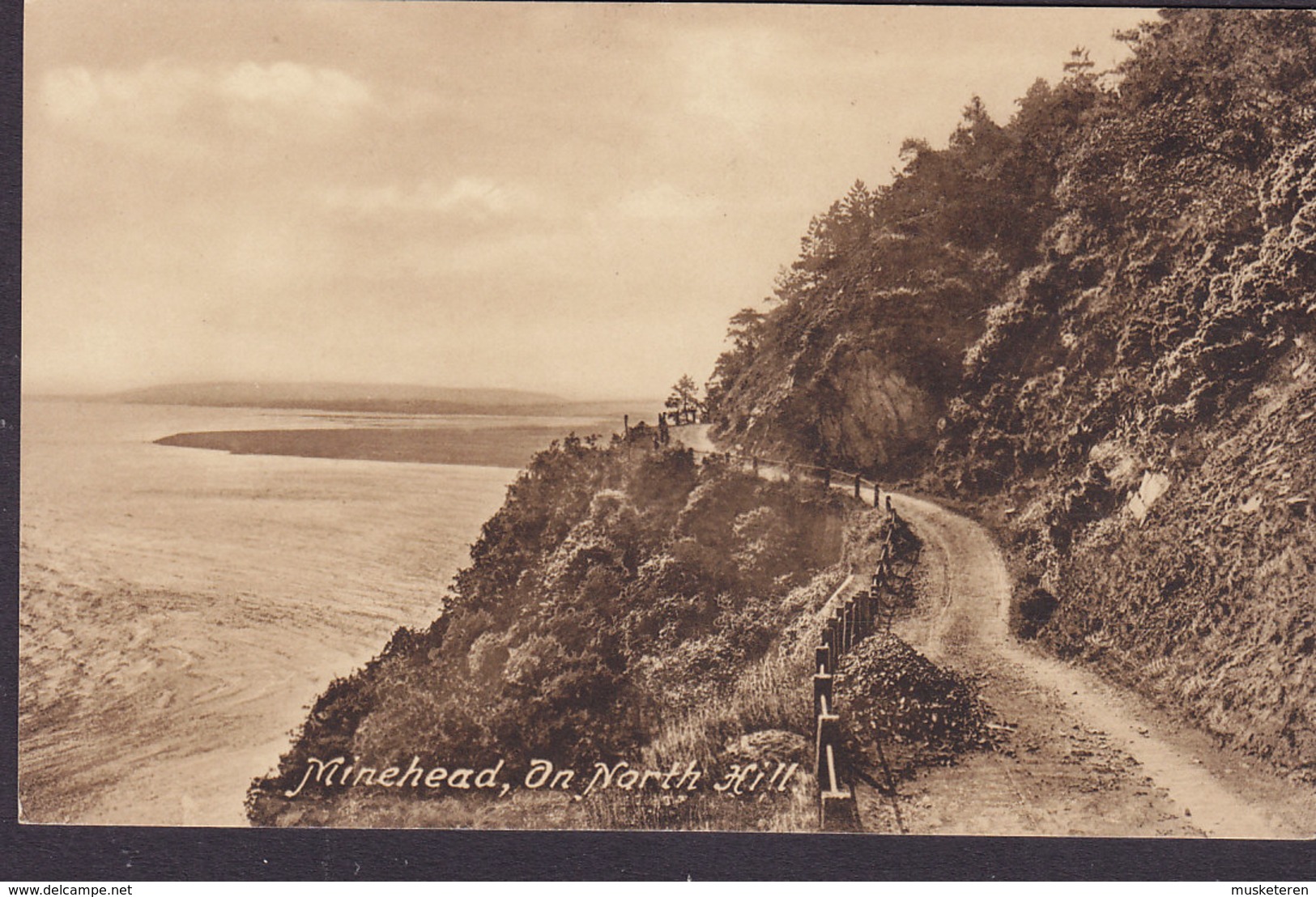 United Kingdom PPC Minehead, On North Hill Frith's Series No. 45691 (2 Scans) - Minehead