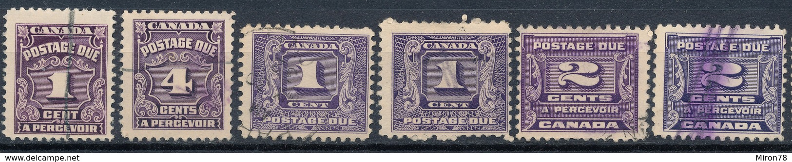 Stamp Canada  Used - Postage Due