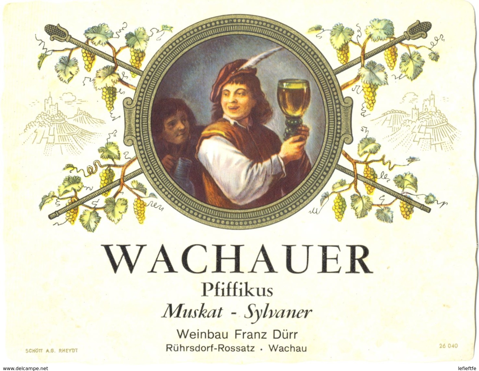 1480 - Autriche - Wachauer - Pfiffikus - Muskat - Sylvaner - Weinbrau Fraz Dürr - Rührsdorf-Rossatz - White Wines