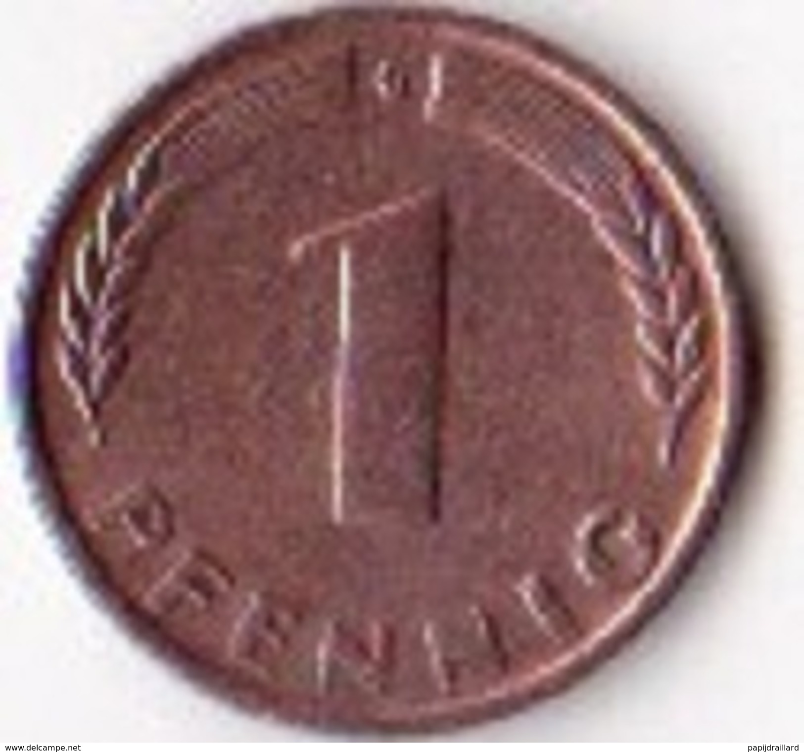 R.F.A. Pièce De 1 Pfennig 1949 ( Bank Deutscher Länder) - 1 Pfennig