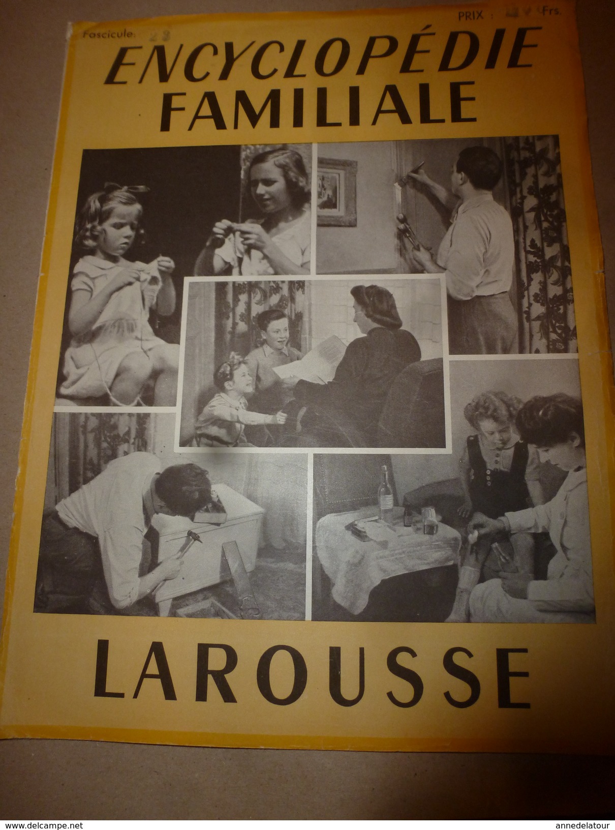 1950 ENCYCLOPEDIE FAMILIALE LAROUSSE ->Tous Les JARDINAGES (potager,fruitier,fleurs,ornement,etc) - Encyclopaedia