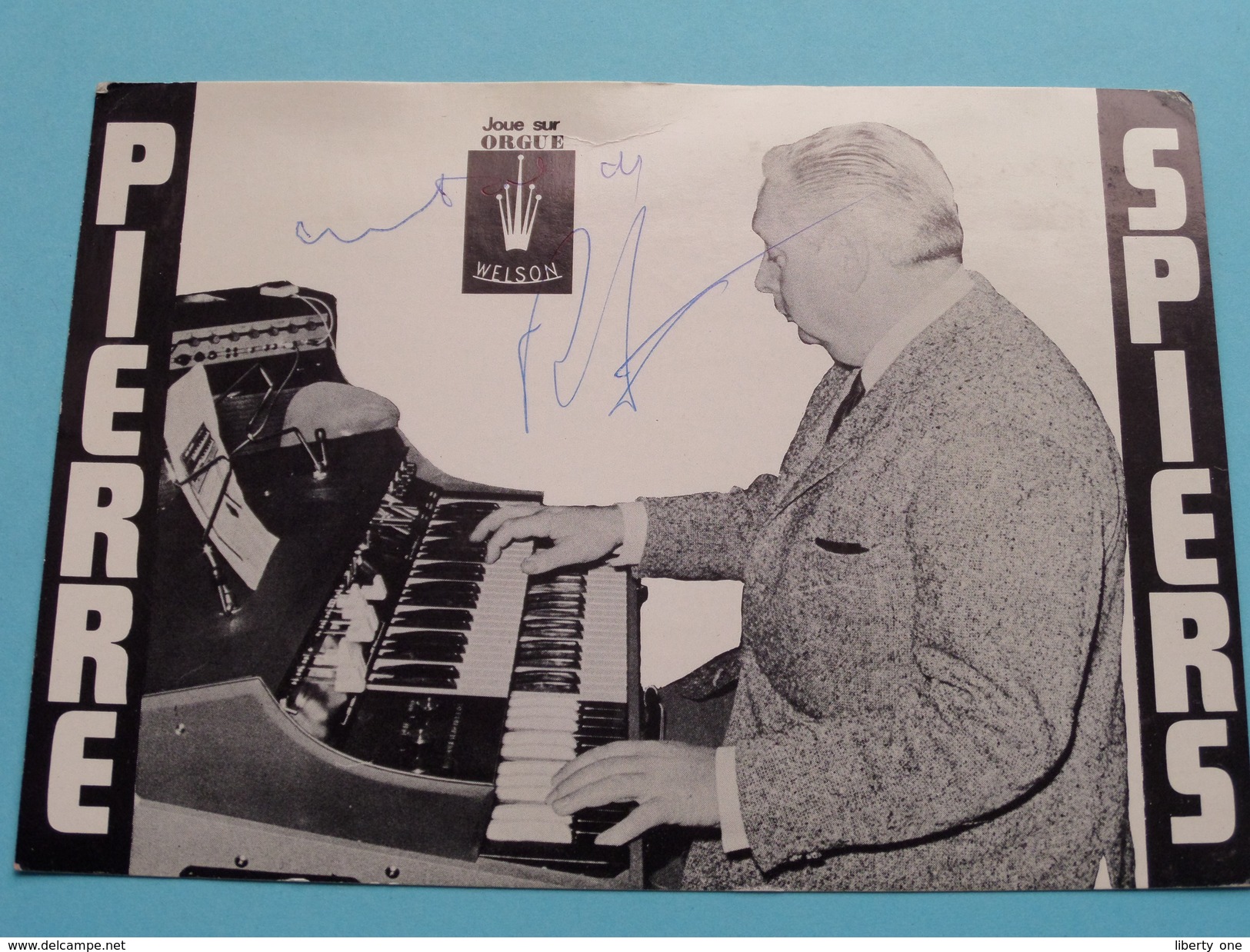 Pierre SPIERS ( Zie Foto's ) ! - Autographes