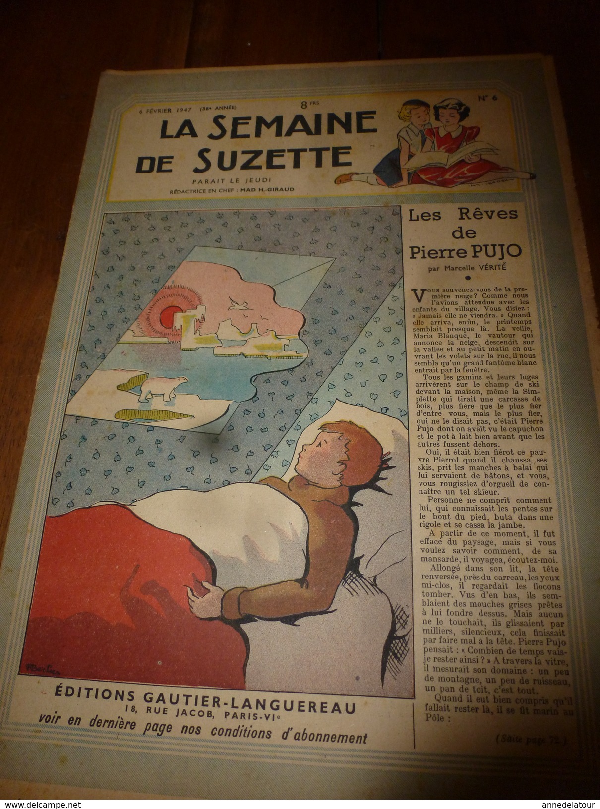 1947 LSDS : Le SCOUTISME Et Le Jamboree De La Paix à Moisson Avec Lady Baden Powel; Etc - La Semaine De Suzette