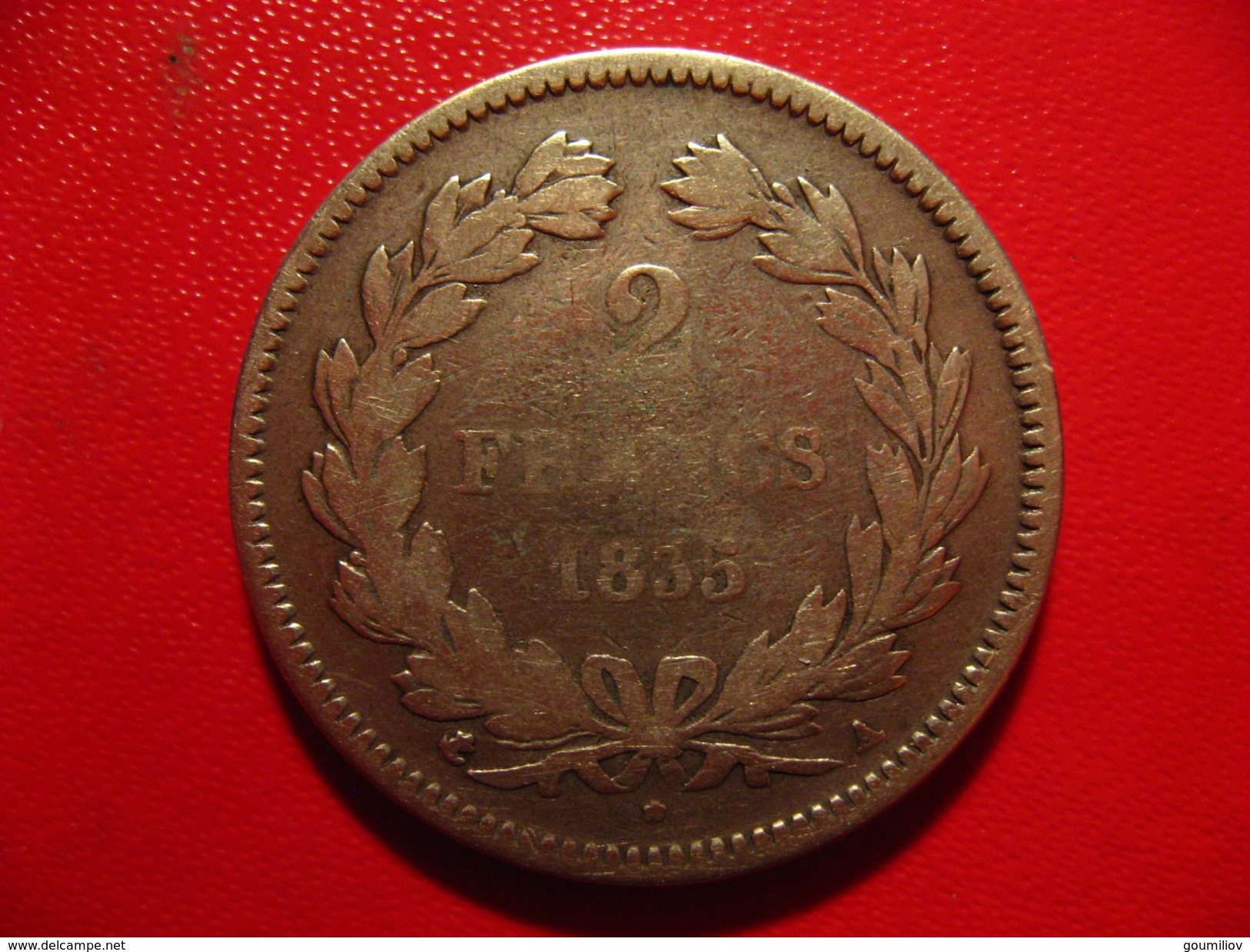 France - 2 Francs 1835 A Paris Louis Philippe 2698 - 2 Francs