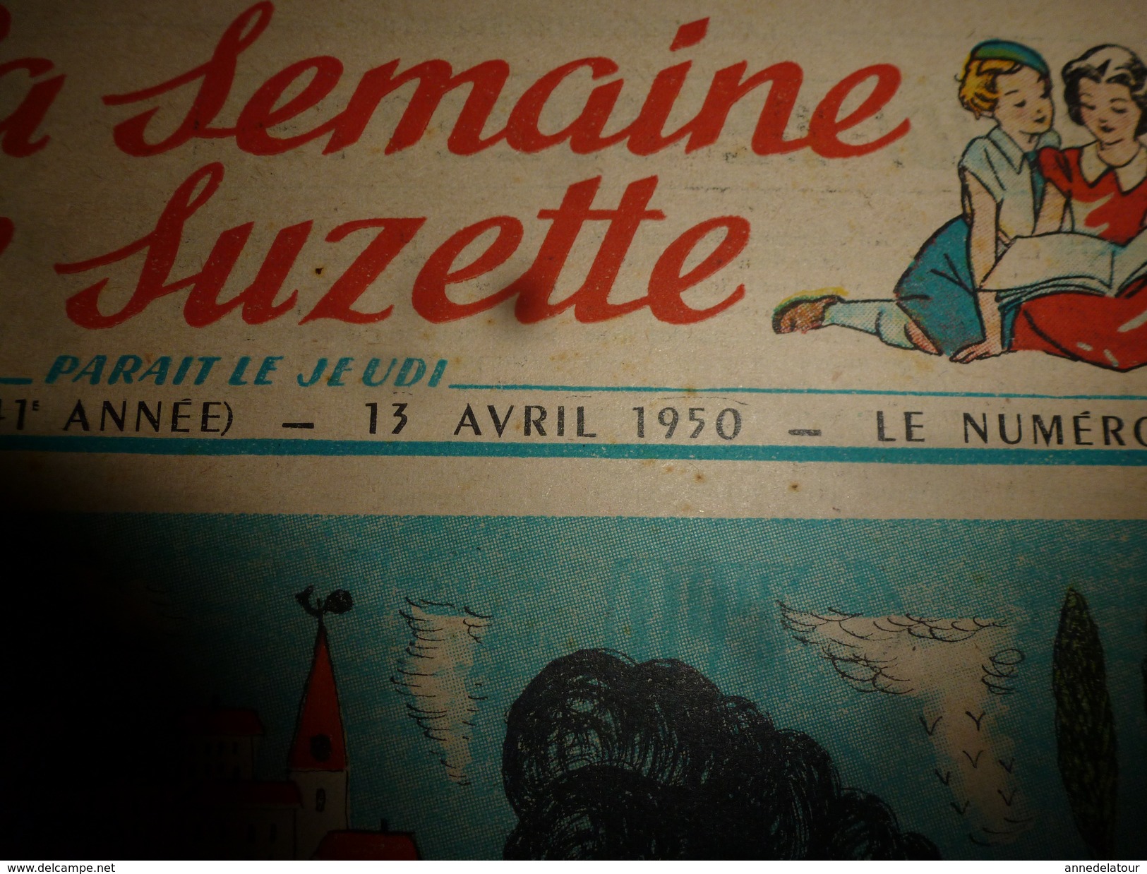 1950 LSDS (La Semaine De Suzette): La Petite Locomotive ; Les Danseuses De Danses Sacrées En Inde  ; Etc - La Semaine De Suzette