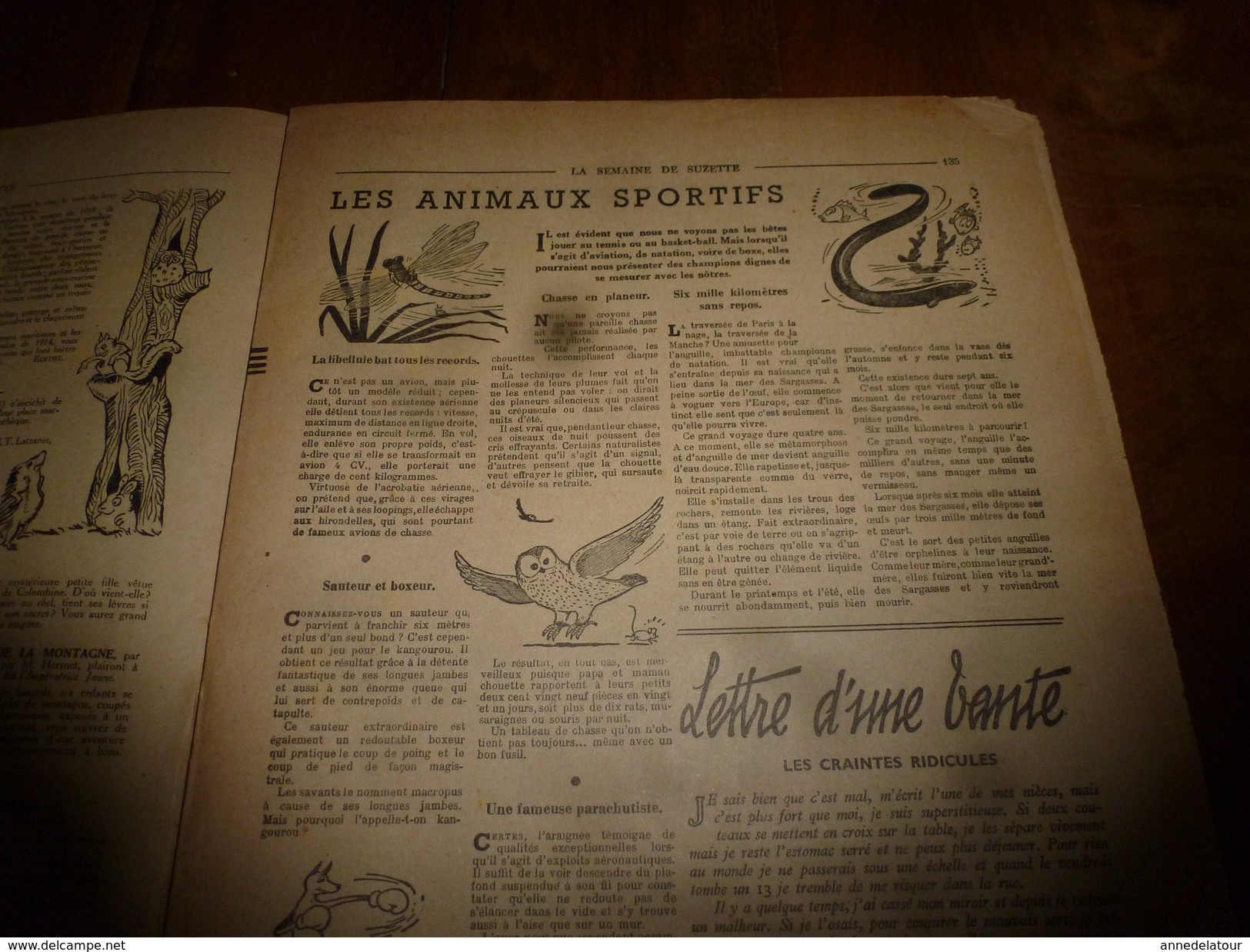 1950 LSDS (La Semaine De Suzette):Le Mystère Du CHAT SIAMOIS ; Etc - La Semaine De Suzette