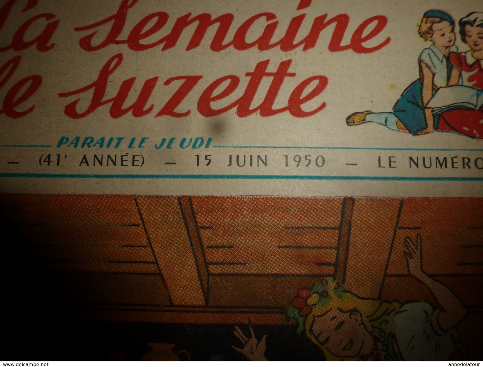 1950 LSDS (La Semaine De Suzette): WALT DISNEY ; CHARTRES ; Etc - La Semaine De Suzette