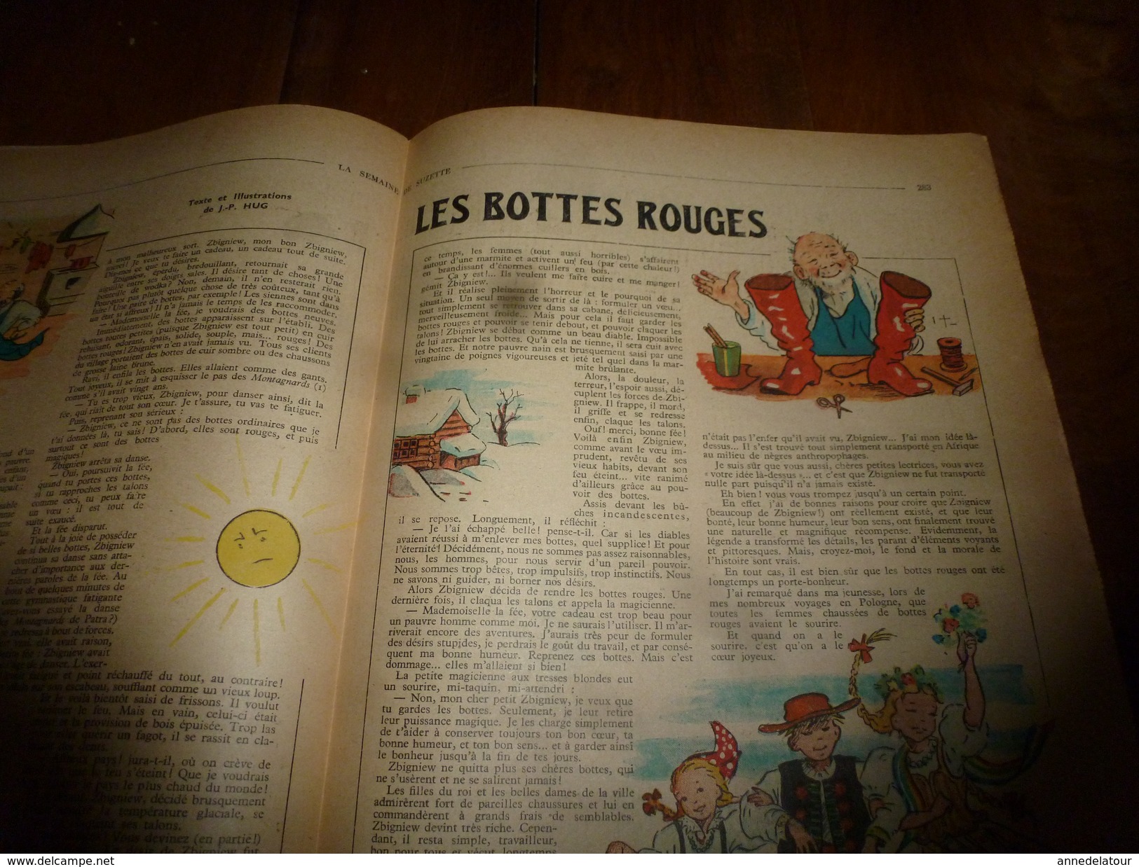 1950 LSDS (La Semaine De Suzette): WALT DISNEY ; CHARTRES ; Etc - La Semaine De Suzette