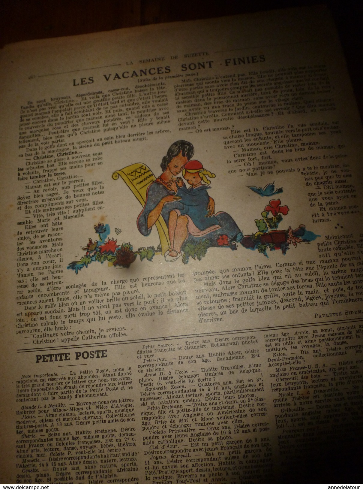 1950 LSDS (La Semaine de Suzette): Les CHANG formaient la GESTAPO en Allemagne; Rudyard Kipling et le SCOUTISME;etc