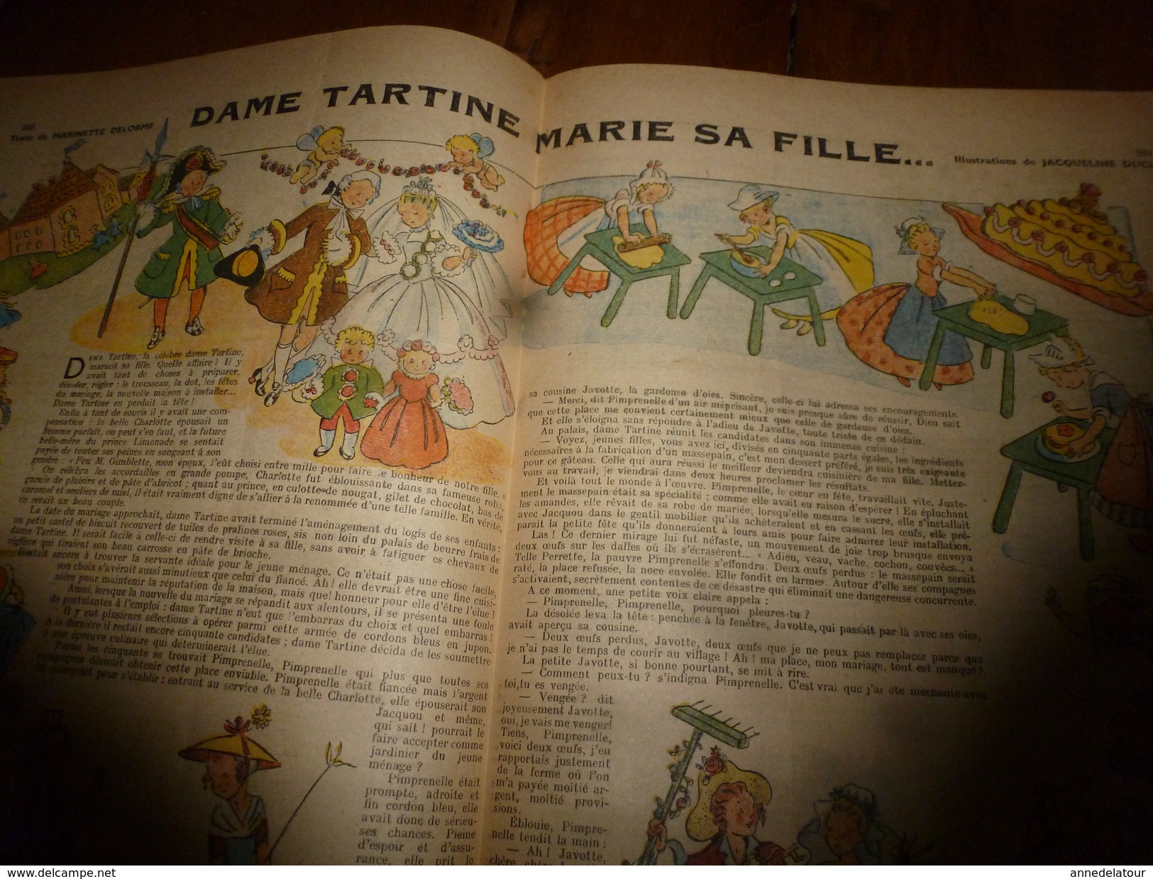 1948 LSDS (La Semaine De Suzette): Leçon De Politesse ; Dame TARTINE Marie Sa Fille ; Drôles D'oiseaux ; Etc - La Semaine De Suzette