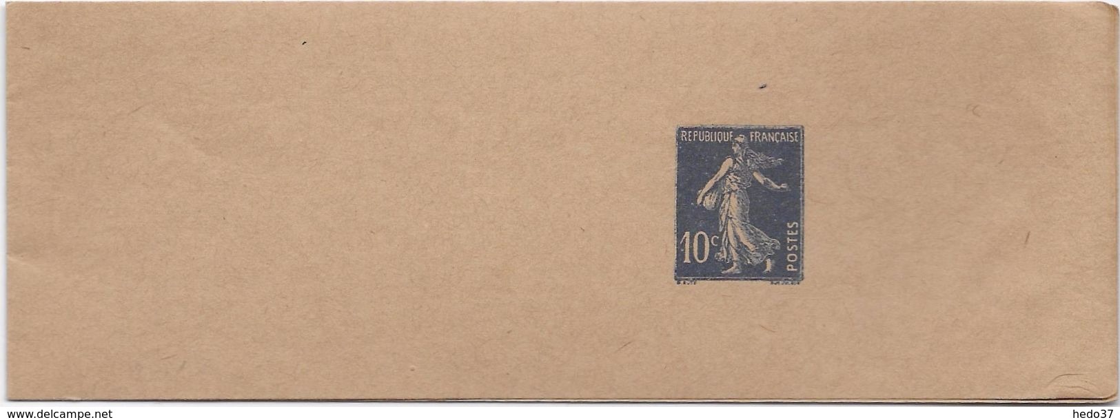 France Entiers Postaux - 10 C Semeuse Camée - Bande-journal - Neuf - Bandes Pour Journaux