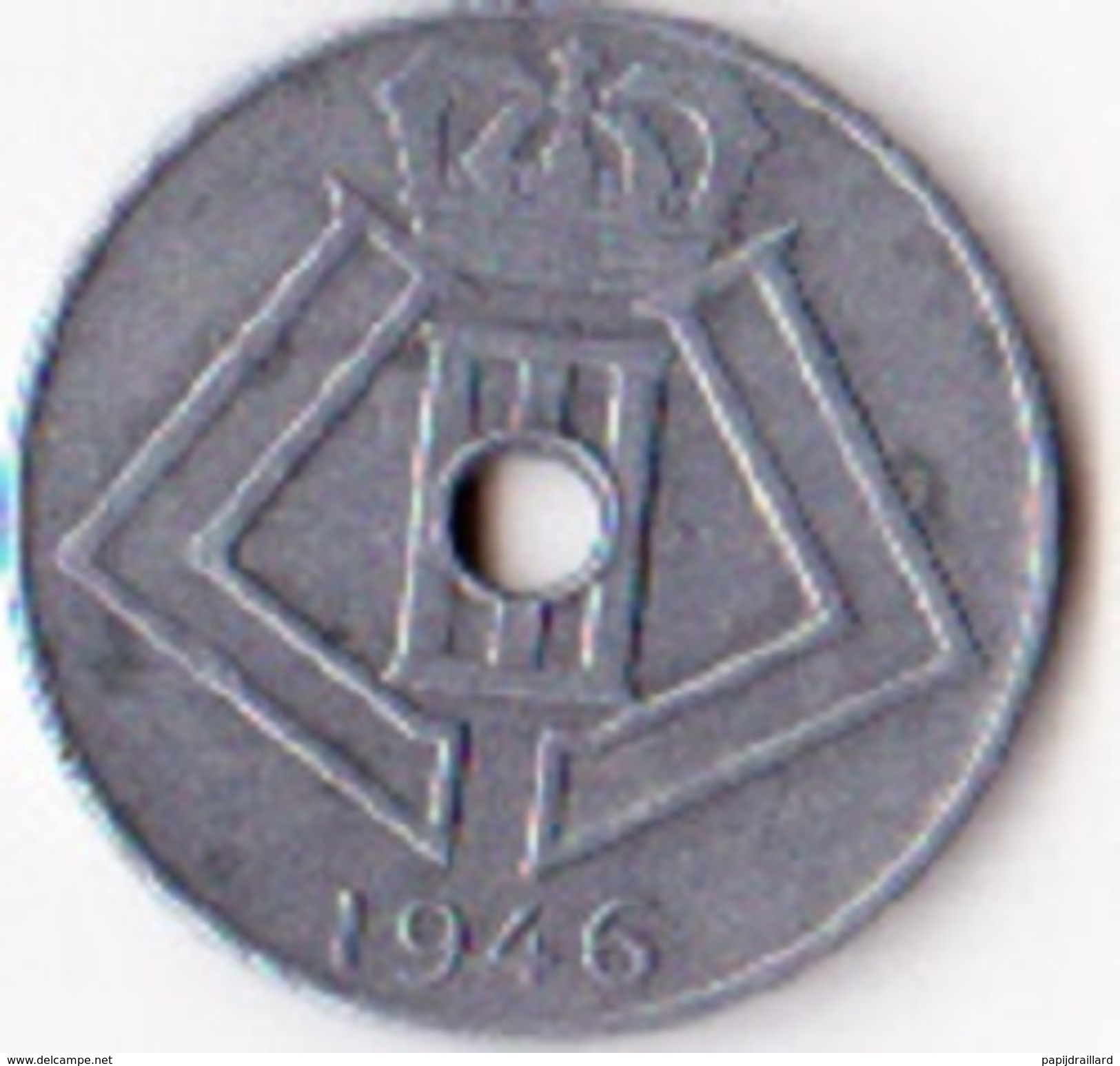 Belgique Pièce De 10 Centimes Léopold 3 Type Jespers Belgie Belgique1946 - 10 Cents