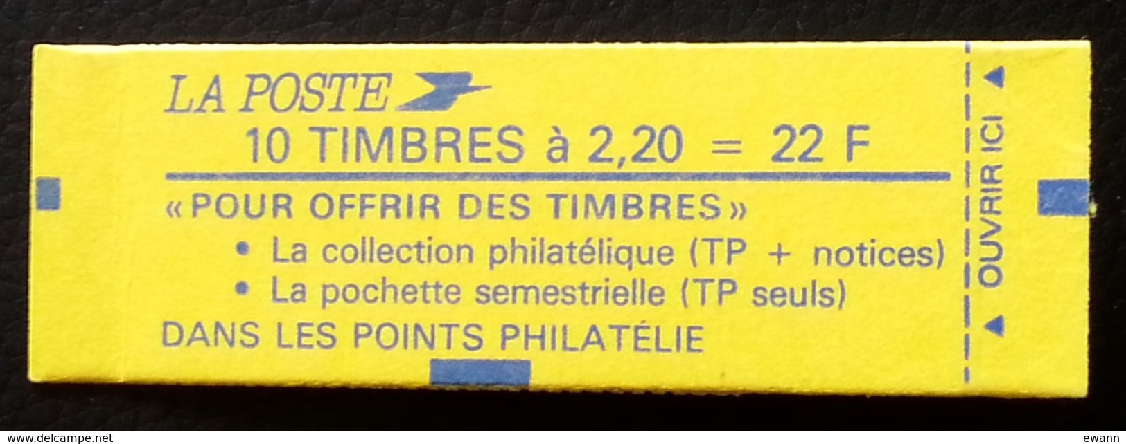 Carnet 1989 -  YT N°2376-C8 - Liberté / Faites De La Musique - Neuf - Ouvert - Moderne : 1959-...
