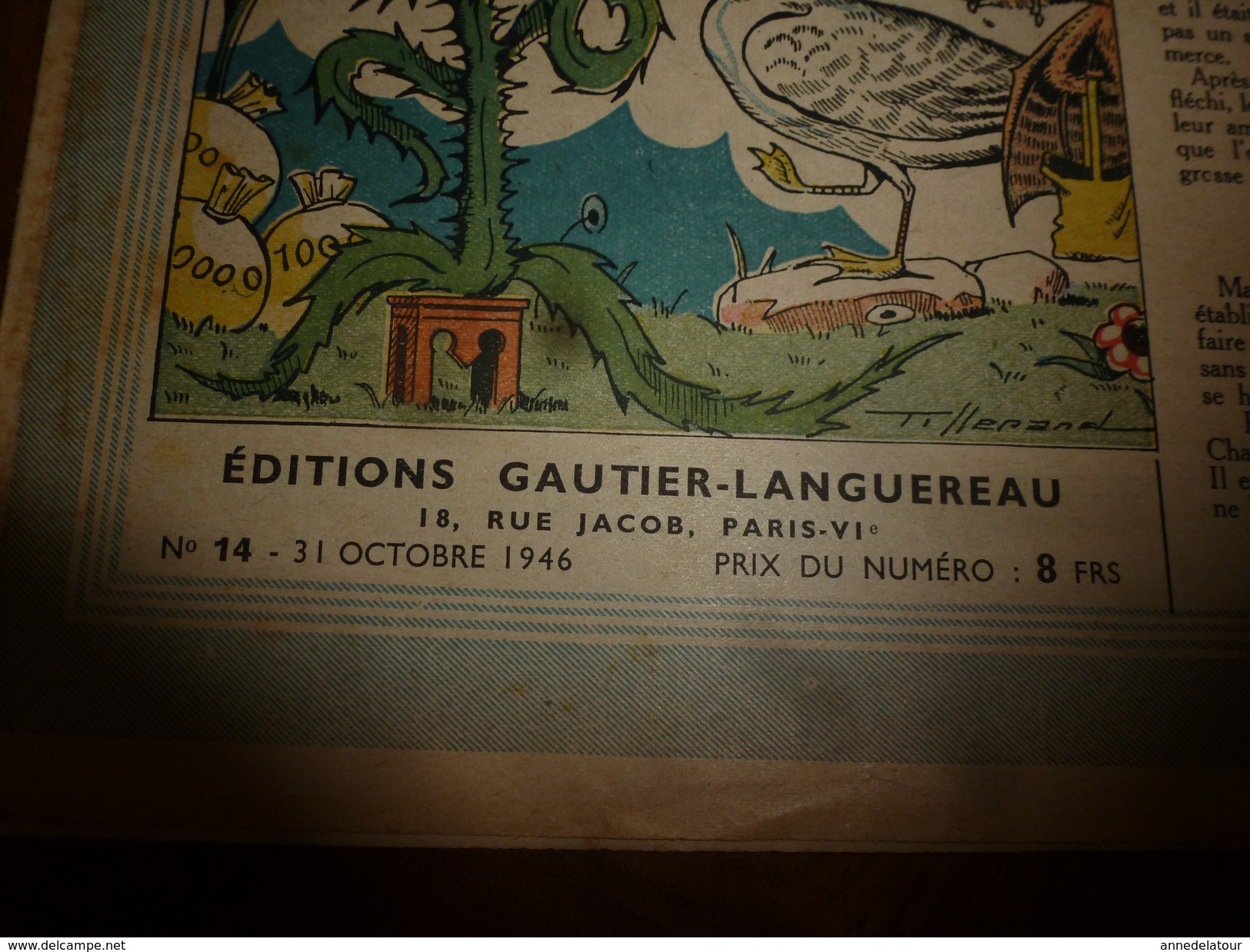 1946 LSDS (La Semaine De Suzette) : Le Malheureux Petit Commerce 'conte Arménien) ; Etc - La Semaine De Suzette