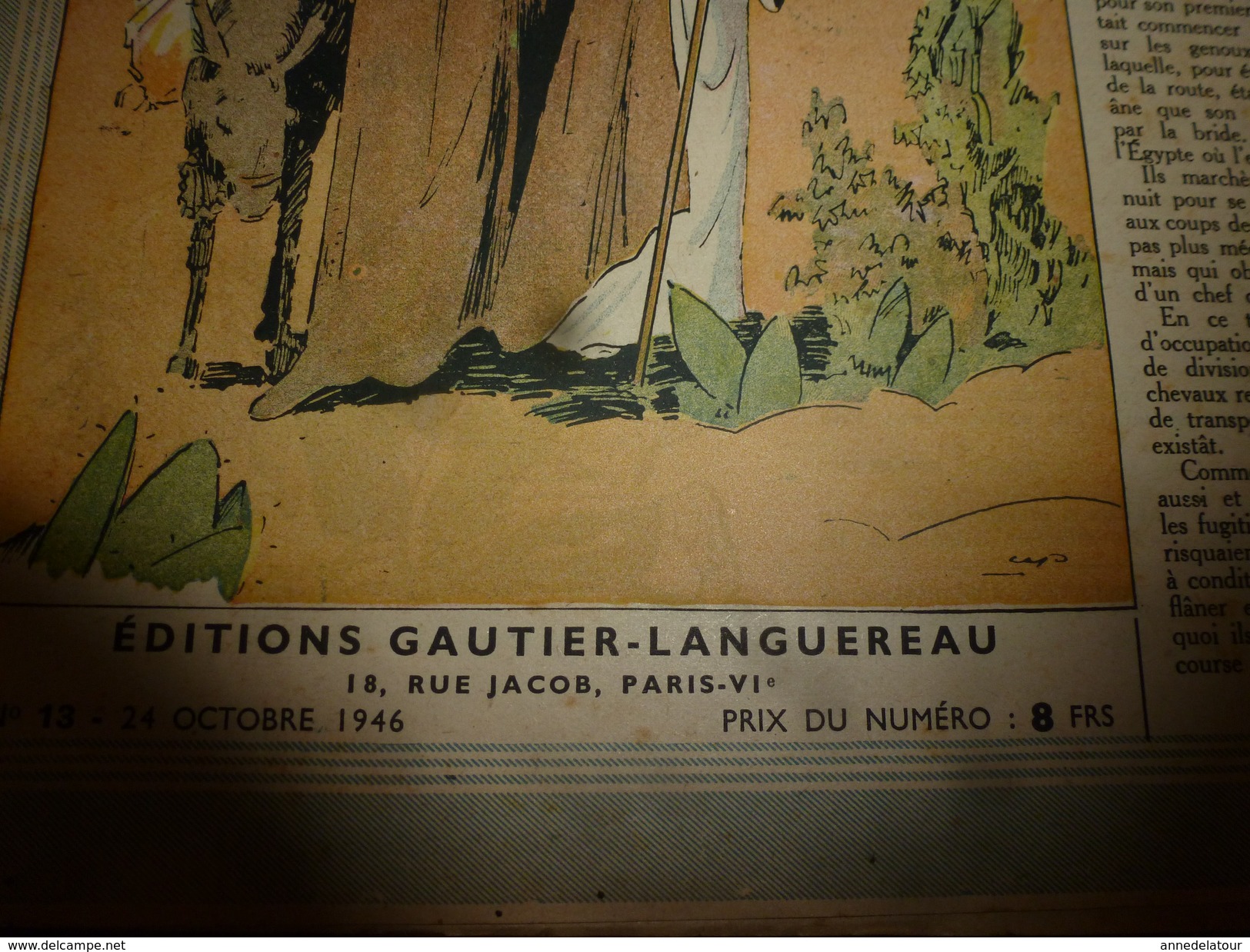 1946 LSDS (La Semaine De Suzette) : La Légende De La SAUGE ; Etc - La Semaine De Suzette