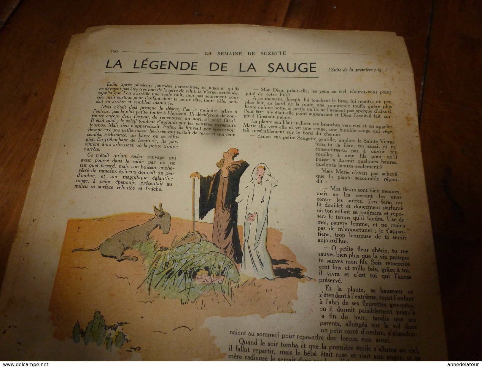1946 LSDS (La Semaine de Suzette) : La légende de la SAUGE ; etc