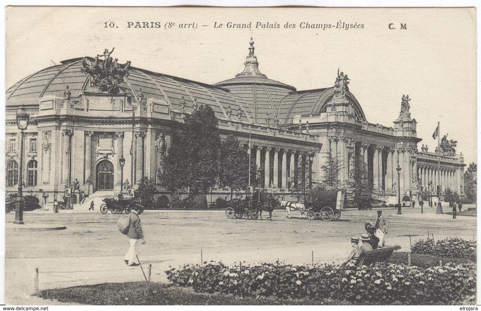 FRANCE Olympic Machine Cancel Paris Gare Saint Lazare On Postcard Of 17 V 1924 Send To Great Britain. - Summer 1924: Paris