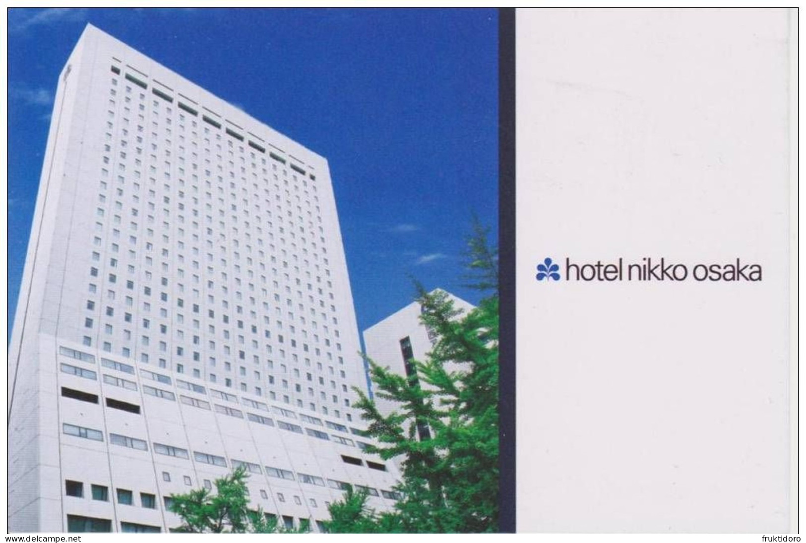 AKJP Japan Postcards Hotels Nikko Osaka / ANA Hotel Hiroshima / Haneda Airport Excel Hotel Tokyu / Okura Kobe Hotel - Collections & Lots