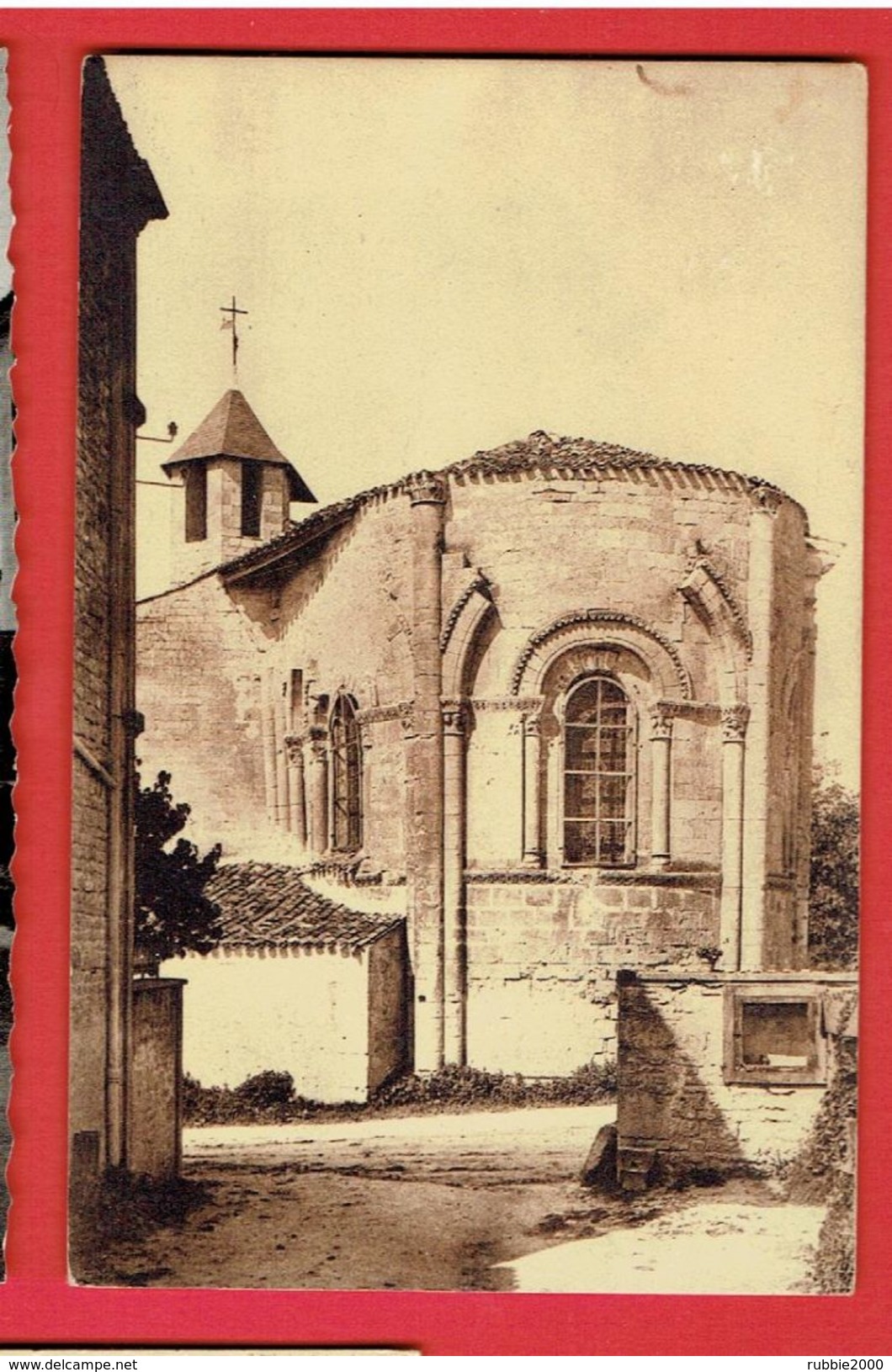 DAMPIERRE SUR BOUTONNE L EGLISE ROMANE CARTE EN TRES BON ETAT - Dampierre-sur-Boutonne