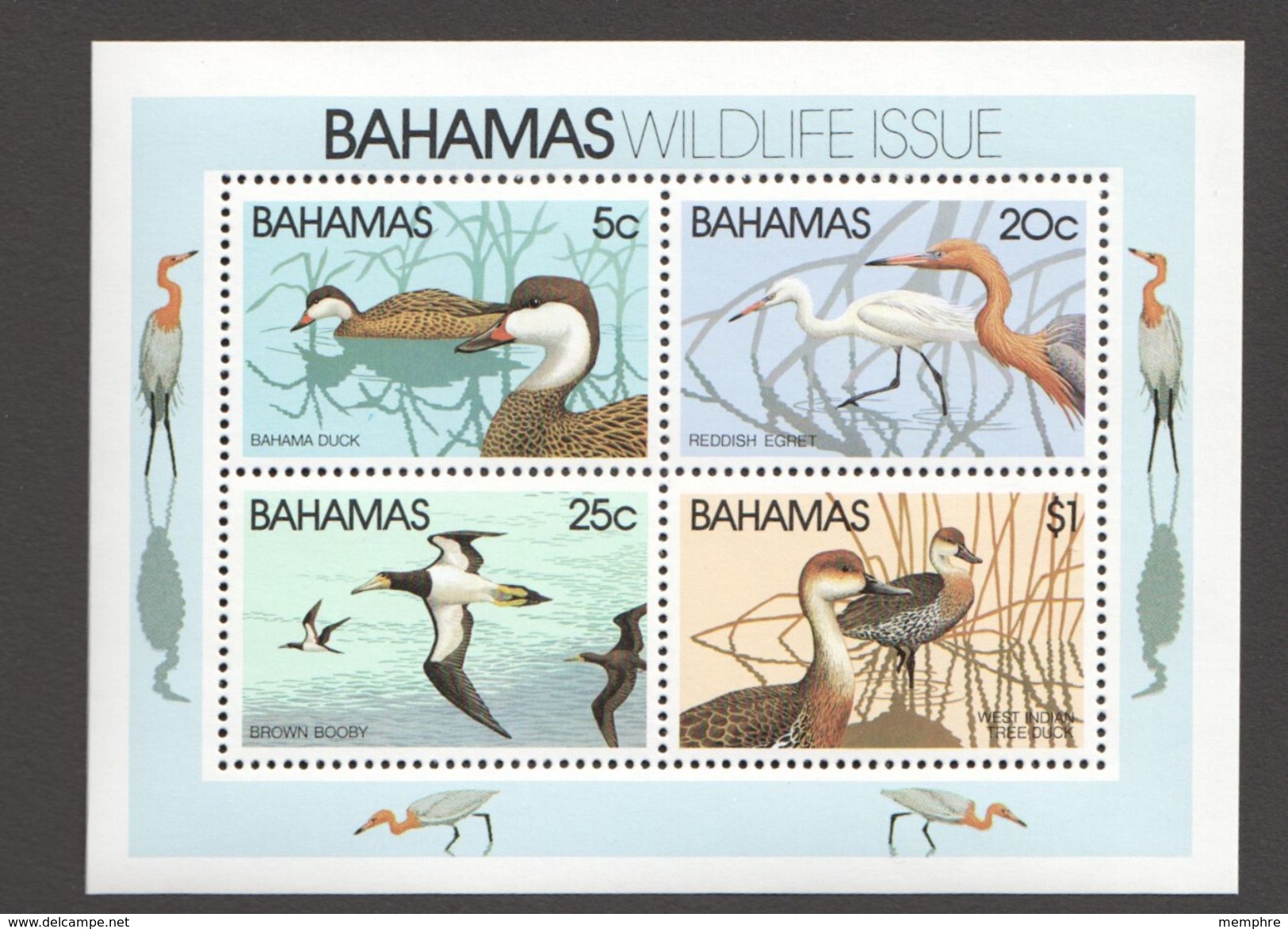 Bloc Oiseaux ** - Bahamas (1973-...)