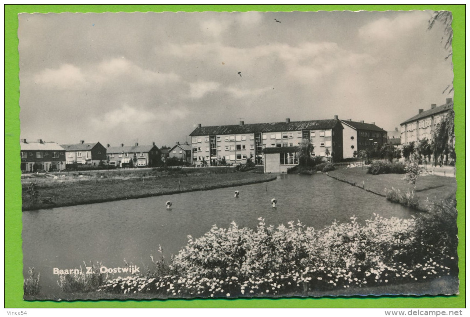 BAARN Z. Oostwijk Echte Foto Carte Circulé 1963 - Baarn