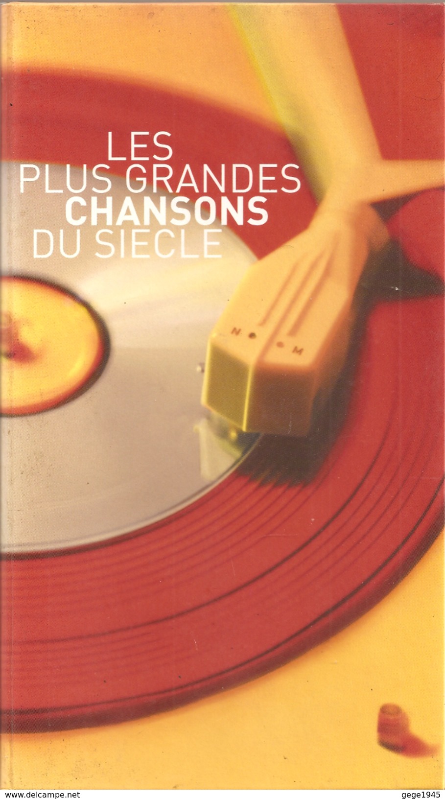 CD    Compil  Des  Plus  Grandes  Chansons  Du  Siècle  ( 3  CD  ) - Musicals