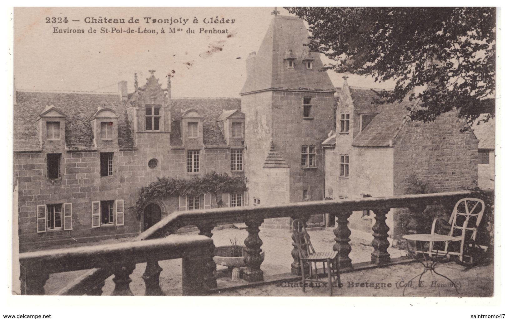 29 - Cléder . Château De Tronjoly - Réf. N°5482 - - Cléder