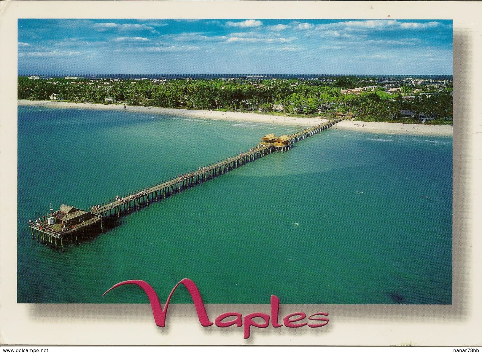 CPM Naples, Pier From The Air - Naples